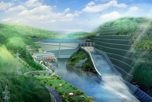 界首老挝南塔河1号水电站项目